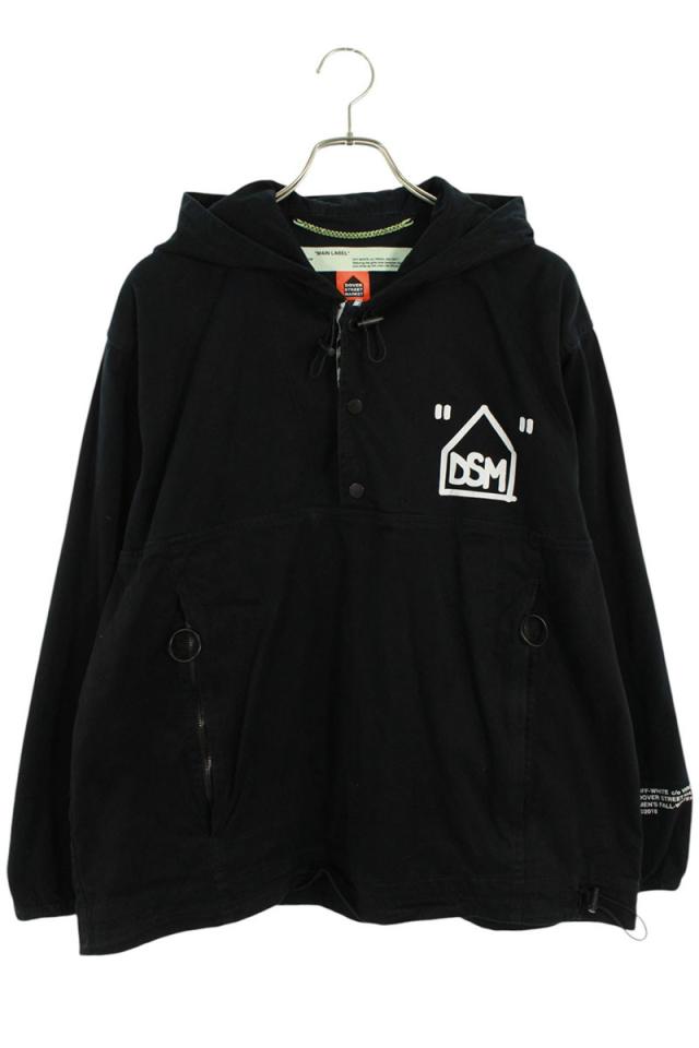 オフホワイト  ドーバーストリートマーケット サイズ:M  OMEA152F18272136 バックアロー刺繍プルオーバーブルゾン 中古 BS99