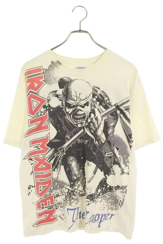 ヴィンテージ サイズ:M  IRON MAIDEN アイアンメイデン THE TROOPERTシャツ 中古 BS99
