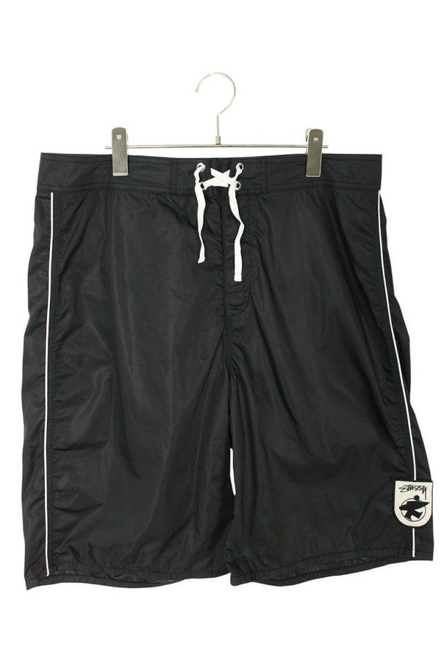 ステューシー サイズ:34インチ  113167 ロゴワッペンナイロンハーフパンツ 中古 BS99