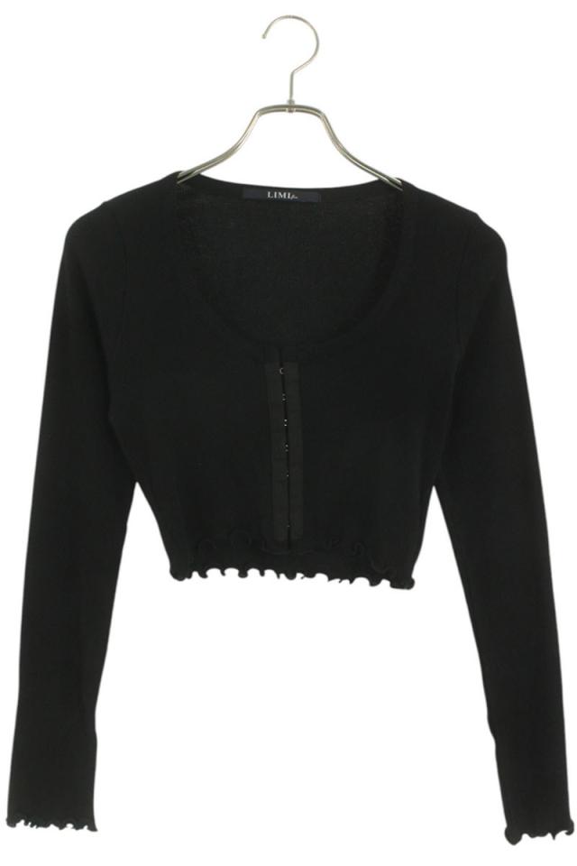 リミフゥ サイズ:2  24SS  LS-T24-048 リブショートカーディガン 中古 BS99