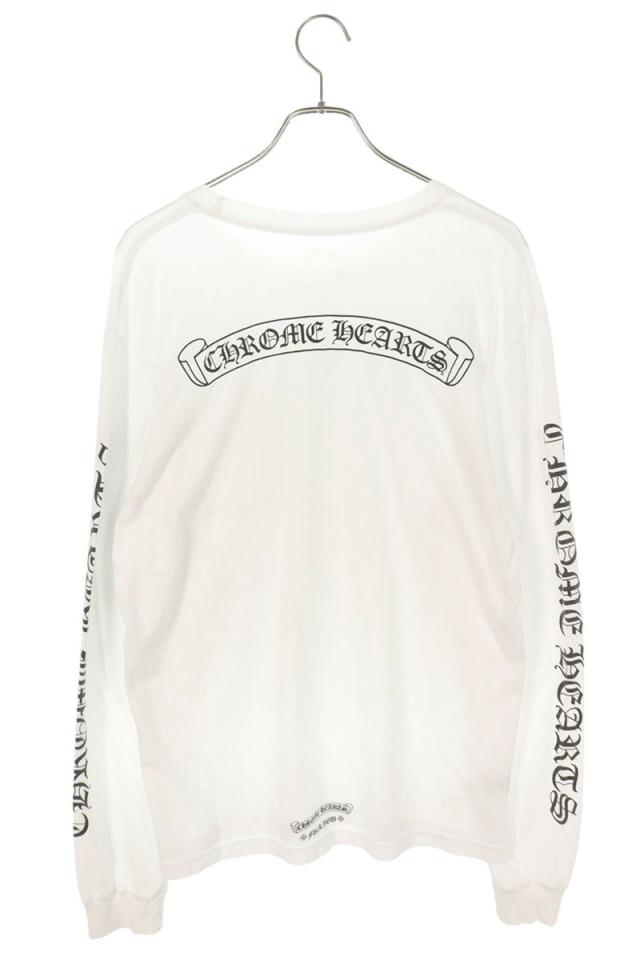 クロムハーツ サイズ:L CH L S 1 バックラベルロゴ長袖カットソー 中古