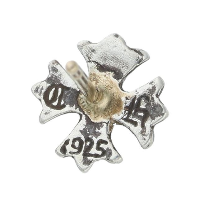 クロムハーツ No2 CH PLS CHプラススタッド シルバーピアス 中古 NO05