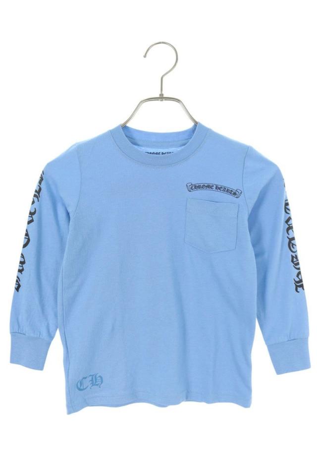 クロムハーツ サイズ:4T KIDS袖英字プリント長袖カットソー 中古 BS99