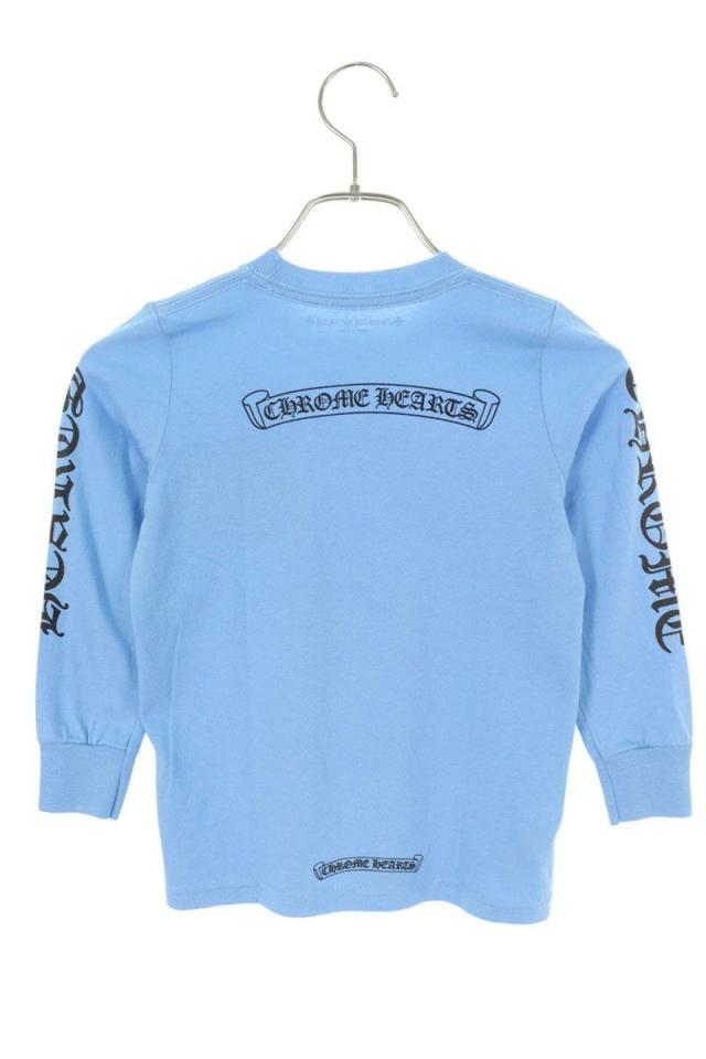 クロムハーツ サイズ:4T KIDS袖英字プリント長袖カットソー 中古 BS99 クロムハーツ サイズ:4T KIDS袖英字プリント長袖カットソー 中古 BS99