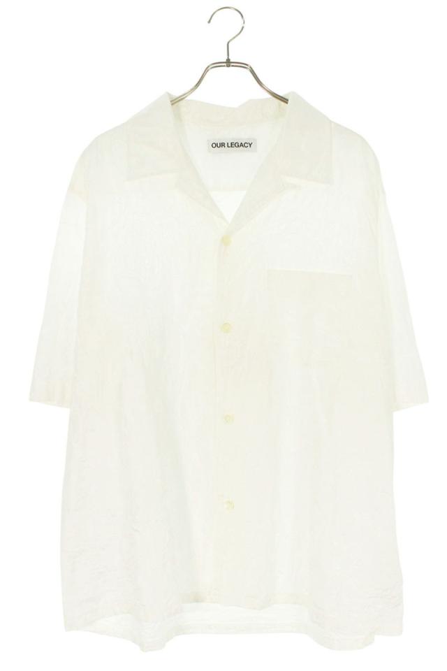 アワーレガシー サイズ:50  M2252HWF ステッチデザイン半袖シャツ 中古 SB01