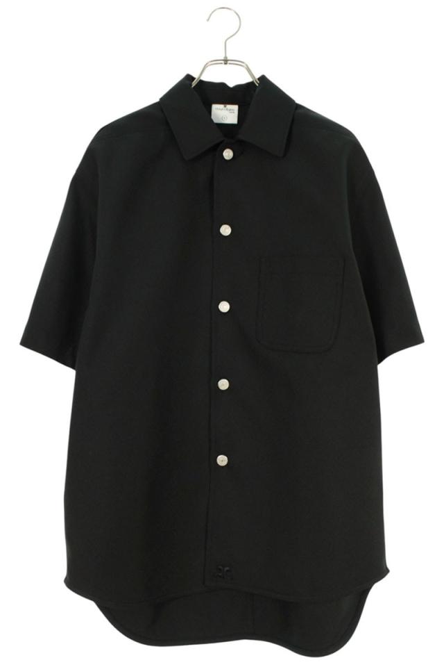 クレージュ サイズ:S  123CCH023PL0056 オーバーサイズ半袖シャツ 中古 BS99