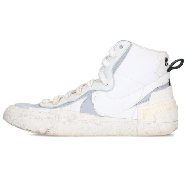 ナイキ  サカイ サイズ:27cm  Blazer Mid BV0072-100 ブレーザーミッドスニーカー 中古 BS99