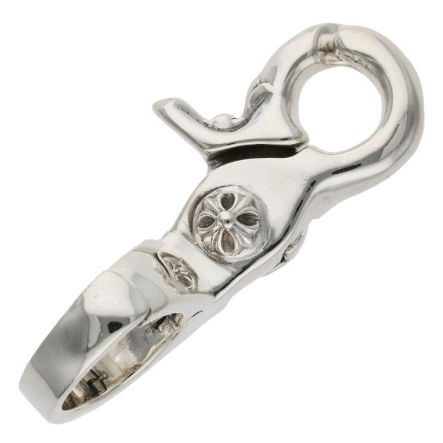 クロムハーツ   QUICK CLIP CROSS BALL クイッククリップクロスボール シルバークリップ 中古 OK15
