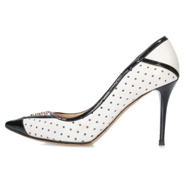 ジミーチュウ サイズ:36.5 トゥスタッズレザーパンプス 中古 BS99