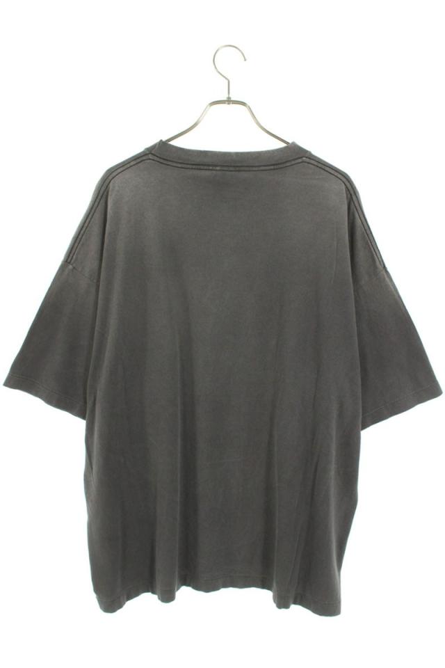 セントマイケル サイズ:XXL  25SS  SM-HR8-0000-003 ヴィンテージ加工フロントプリントTシャツ 中古 SB01 セントマイケル サイズ:XXL 25SS SM-HR8-0000-003 ヴィンテージ加工