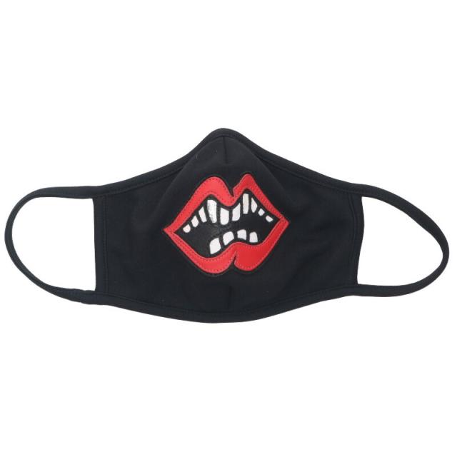 クロムハーツ   PPO CHOMPER MASK チョンパーレザーパッチマスク 中古 SS07 クロムハーツ PPO CHOMPER MASK チョンパーレザーパッチマスク 中古 SS07