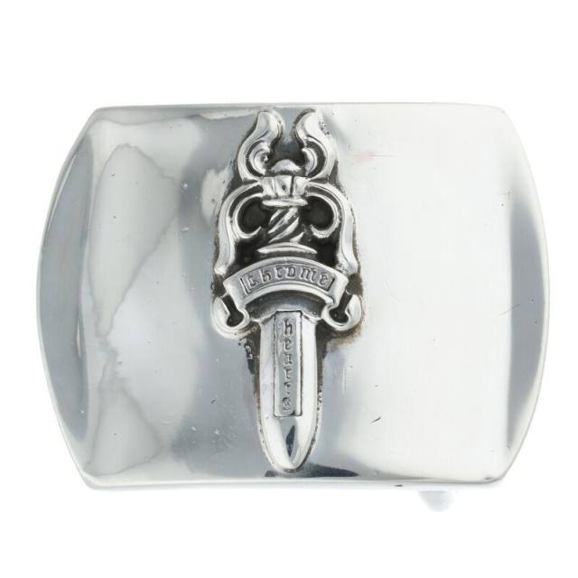 クロムハーツ   BUCKL MIL DGR ミリタリーレイズドダガー シルバーバックル 中古 GZ11 クロムハーツ BUCKL MIL DGR ミリタリーレイズドダガー シルバー