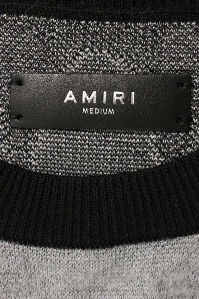 アミリ サイズ:48 クルーネックウールニット 中古 FK04