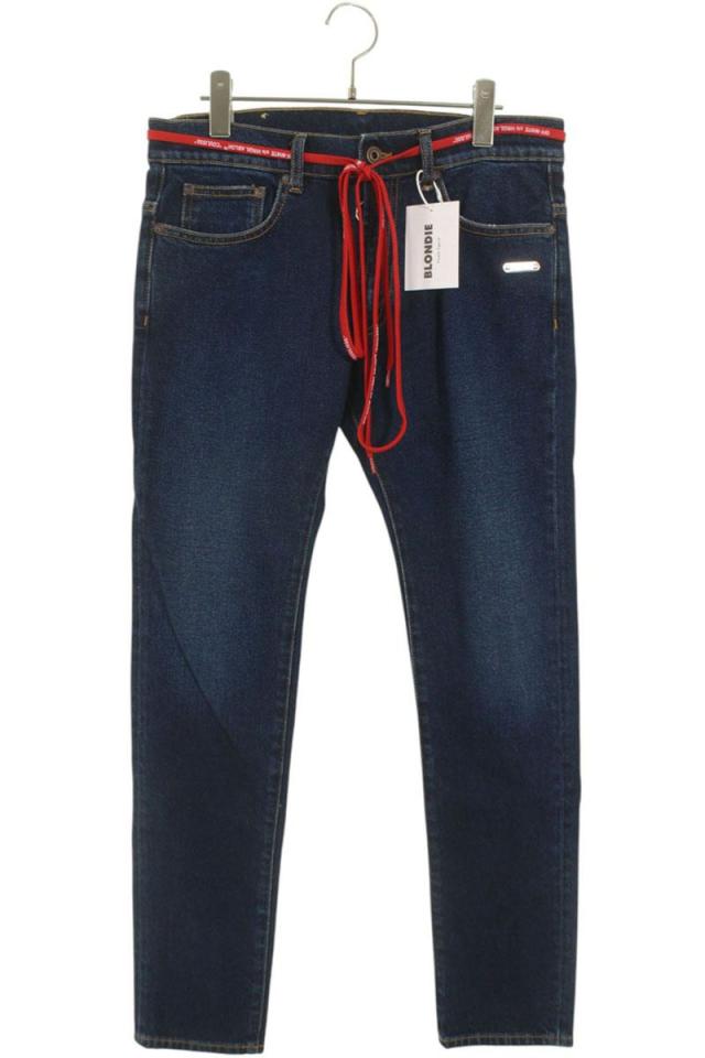 オフホワイト サイズ:31インチ  OMYA002E18149001 ドローコードデニムパンツ 中古 BS99