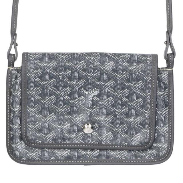 ゴヤール   ポシェット・プリュメ PVCコーティングキャンバスポーチウォレットショルダーバッグ 中古 OM10