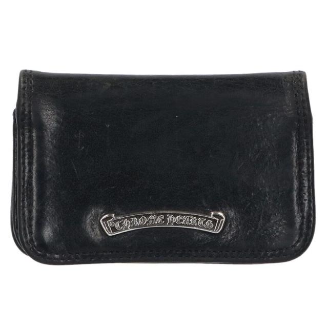 クロムハーツ   CARD CASE グロメット付きレザーカードケース 中古 NO05