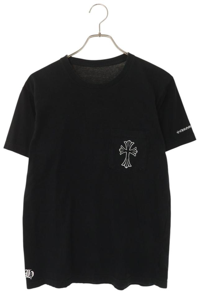 クロムハーツ サイズ:M  CH T-SHRT 2 オールドCHクロスプリントポケットTシャツ 中古 OS06
