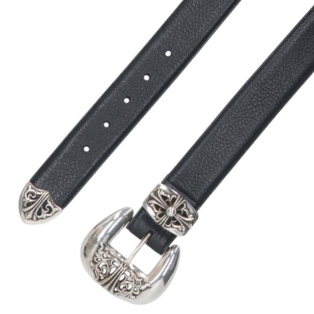 クロムハーツ サイズ:38 BLT CLASSIC 3PC クラシック3PC レザーベルト