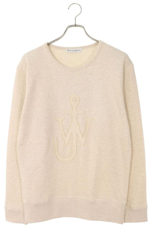 ジェイダブリューアンダーソン サイズ:M  JE05919A ロゴ刺繍クルーネックスウェット 中古 BS99