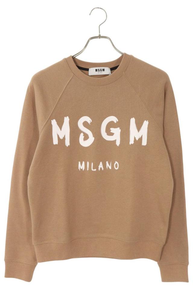 エムエスジーエム サイズ:S  2741MDM89 ロゴプリントスウェット 中古 BS99