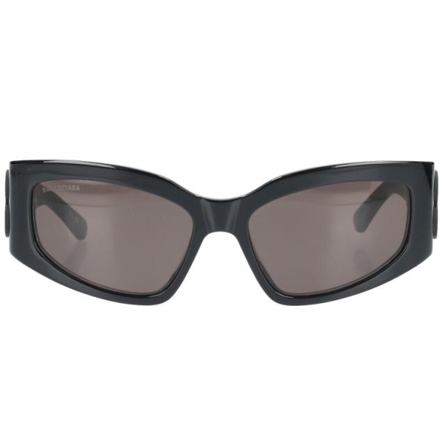 バレンシアガ サイズ:57□17-125  BB0321S BBロゴキャットアイスクエアフレームサングラス 中古 BS99