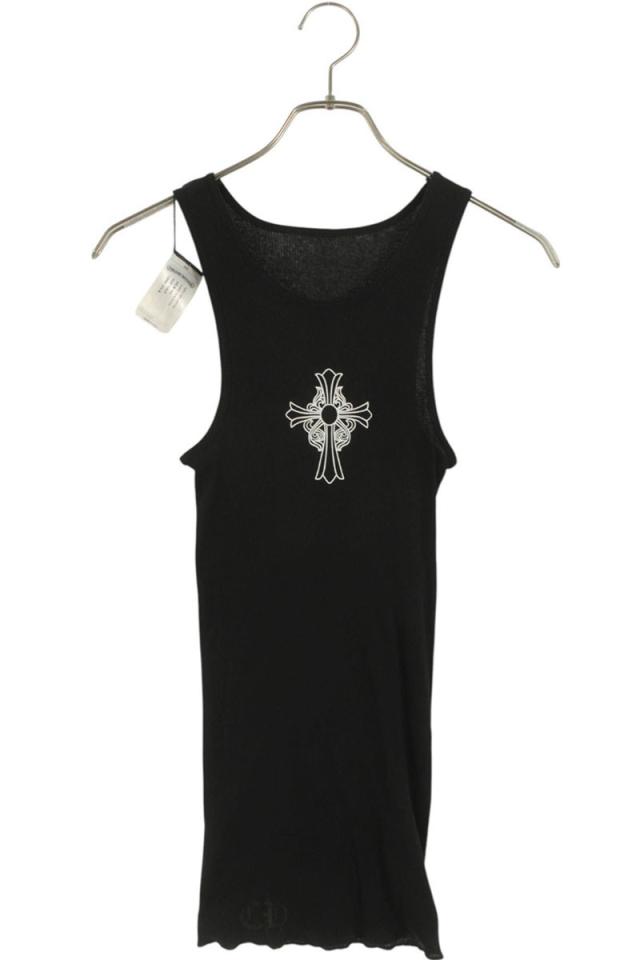 クロムハーツ サイズ:S バッククロスプリントタンクトップ 中古 BS55