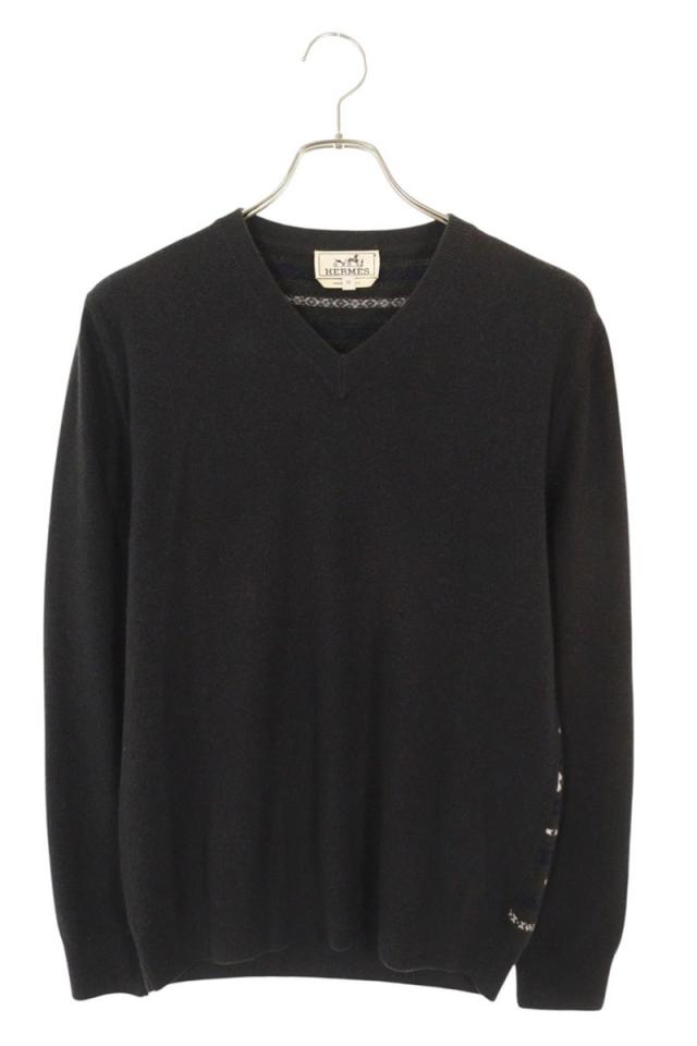 エルメス サイズ:M カシミヤ混ウールニット 中古 BS99