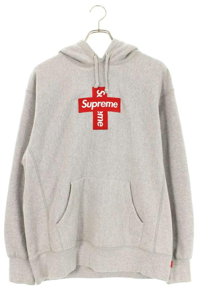 シュプリーム サイズ:M 20AW Cross Box Logo Hooded Sweatshirt シュプリーム サイズ:M 20AW Cross Box Logo Hooded Sweatshirt