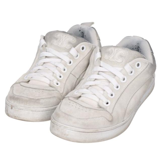 セリーヌ サイズ:42 ハンティントン スエードローカットスニーカー