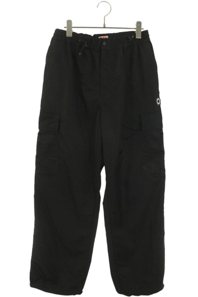 ケンゾー サイズ:XS  FF55PA5149CE ボケフラワーパッチナイロンカーゴロングパンツ 中古 BS99