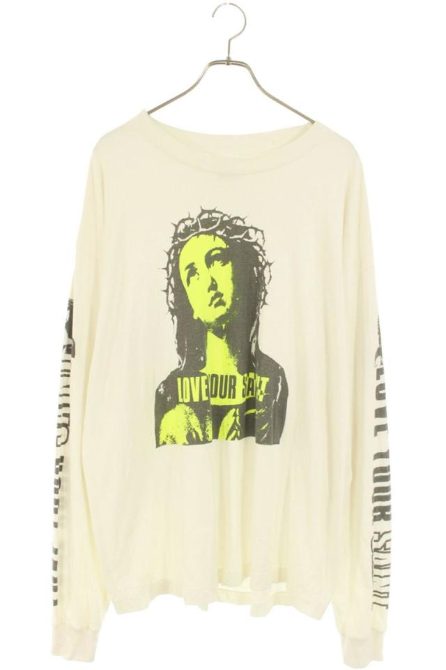 セントマイケル サイズ:XL  SM-YS1-0000-017 ヴィンテージ加工長袖カットソー 中古 OM10