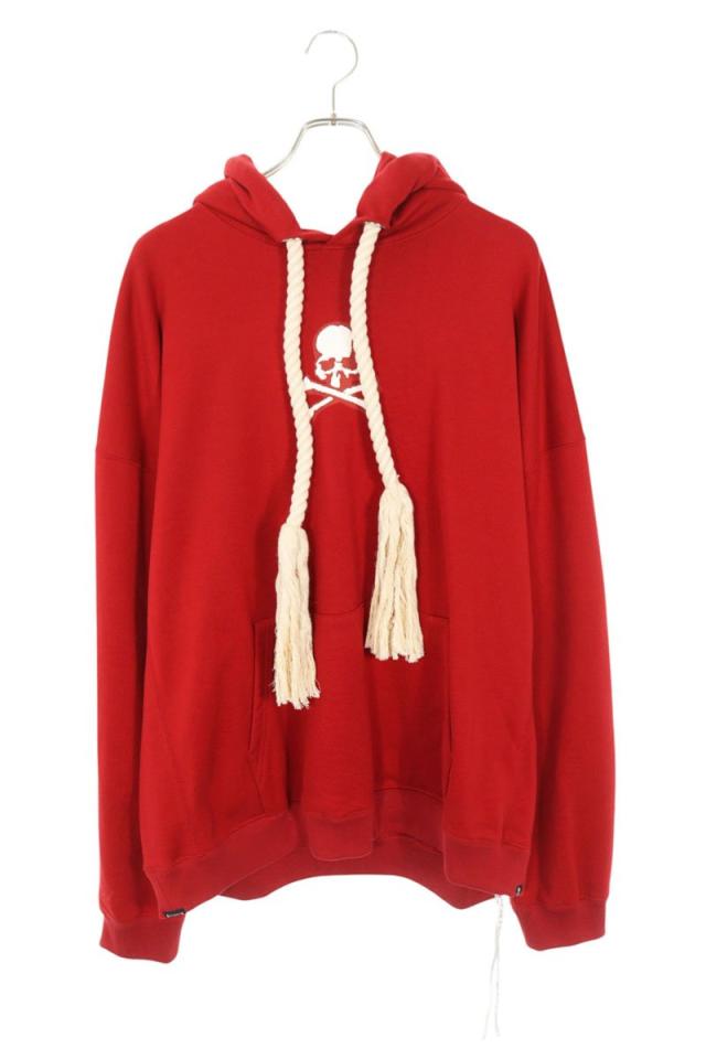 マスターマインド サイズ:M  MJ21E07-SW059-010 スカルロゴプルオーバーパーカー 中古 BS99