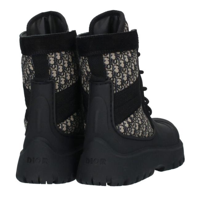 ディオール サイズ:42 GARDEN オブリークレースアップブーツ 中古 BS99 