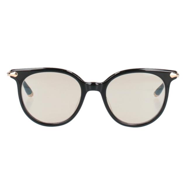 クロムハーツ サイズ:49□19-143  BLUEBERRY MUFFIN サイドフローラルクロスサングラス 中古 SJ02