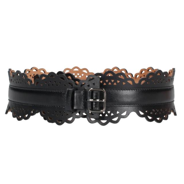 アライア サイズ:70  VIENNE ヴィエンヌ ビスチェ レザーベルト 中古 BS99