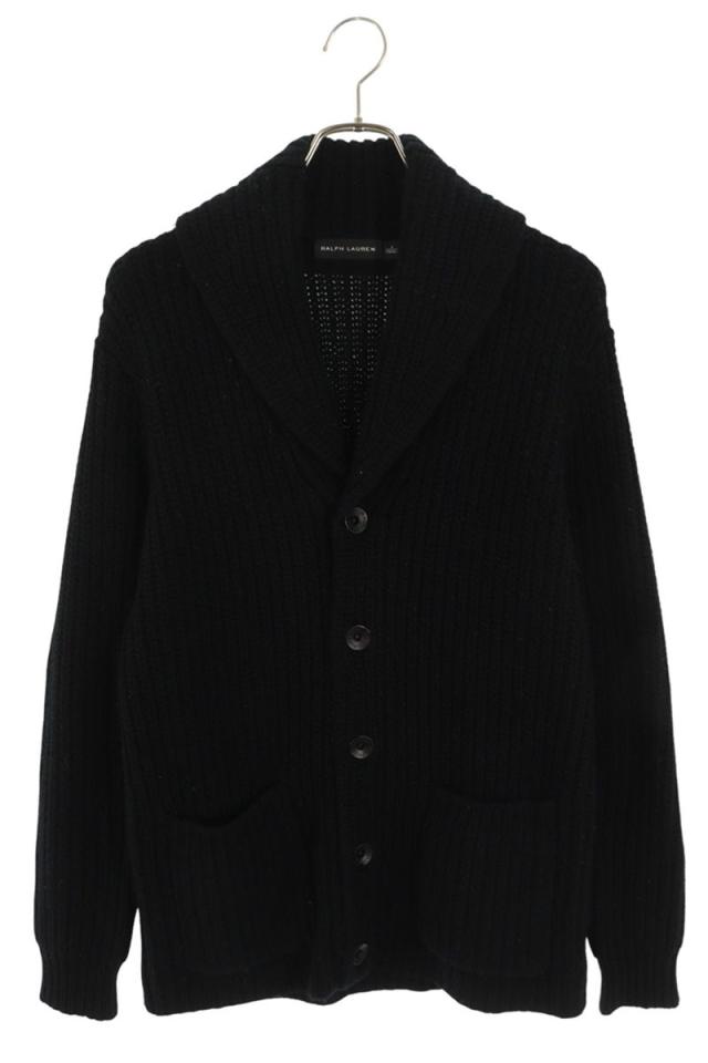 ラルフローレン サイズ:S  794518150001 ショールカラー カシミア混 ニットカーディガン 中古 BS99