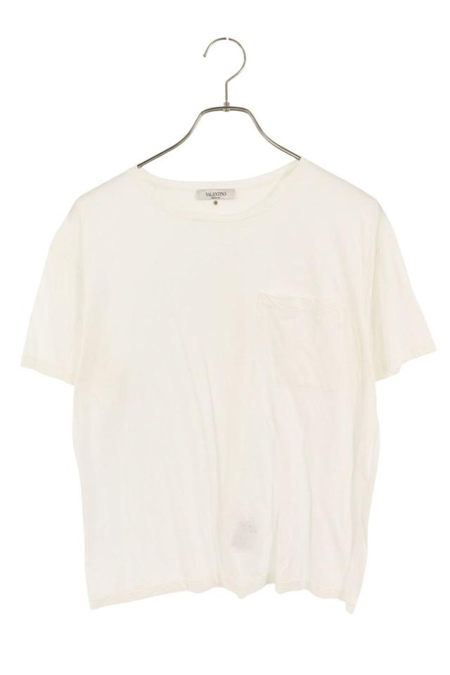 ヴァレンティノ サイズ:S  KV0MG03C381 バックロックスタッズ 胸ポケットTシャツ 中古 BS99
