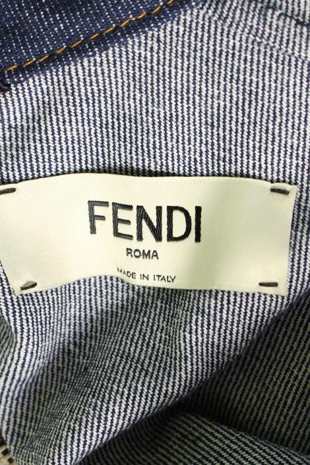 フェンディ サイズ:38 FLD545 ALC1 ハーフエプロンベルト付きデニム