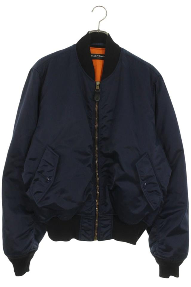 バレンシアガ サイズ:48  5100025 TSD23 キャンペーンロゴボンバージャケットブルゾン 中古 SS13
