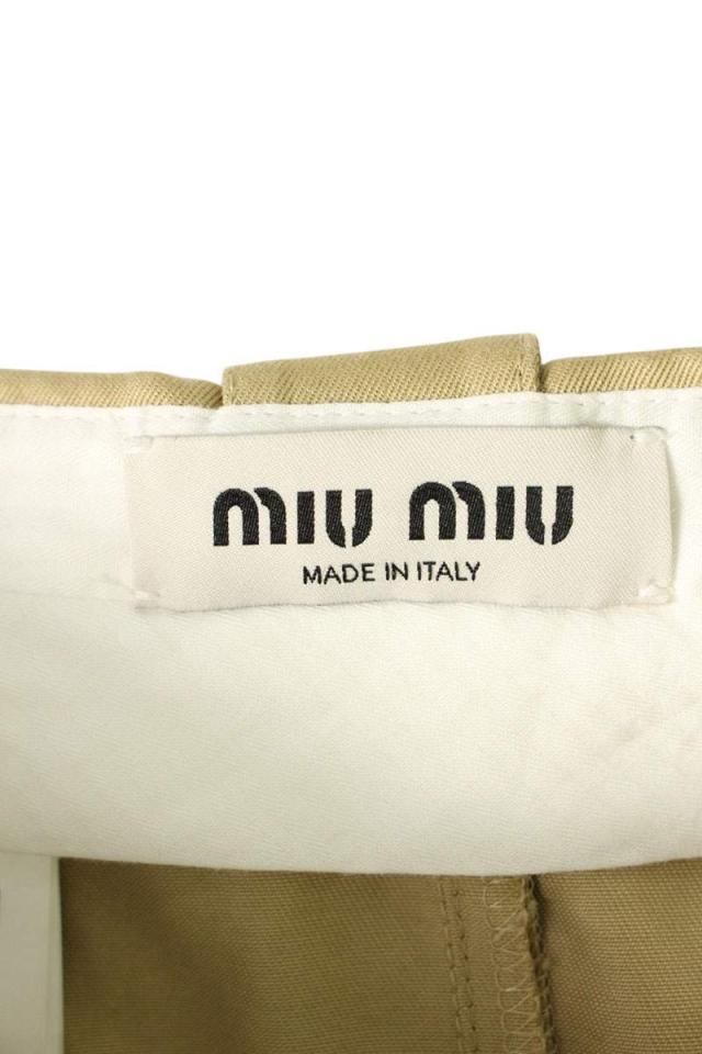 ミュウミュウ サイズ:38S MG1946 バックロゴチノスカート 中古 BS99