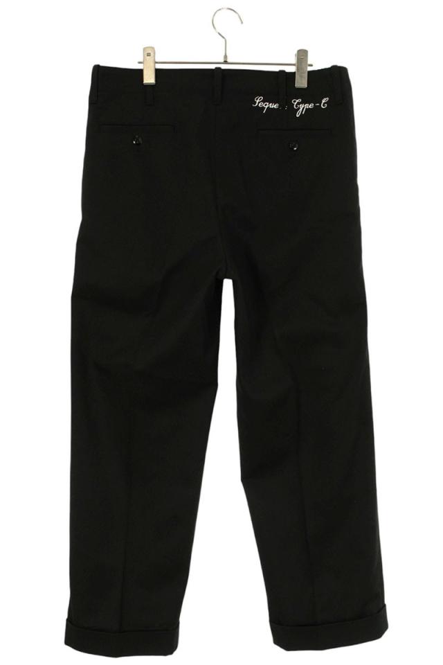 シークエル サイズ:L  TYPE-C ロゴプリントロングパンツ 中古 BS99 シークエル サイズ:L TYPE-C ロゴプリントロングパンツ 中古 BS99