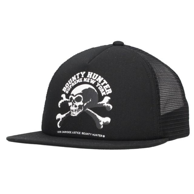 シュプリーム  バウンティーハンター   Mesh Back ロゴプリント帽子 中古 BS99