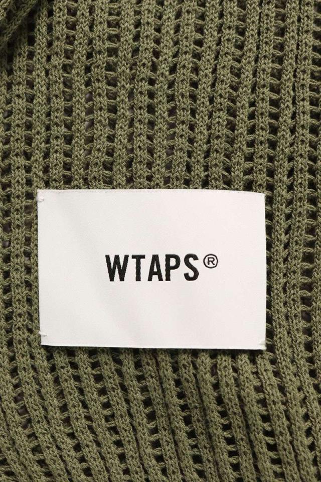 ダブルタップス サイズ:1 25SS 251FZDT-KNM02 半袖シアーニット 中古 BS99