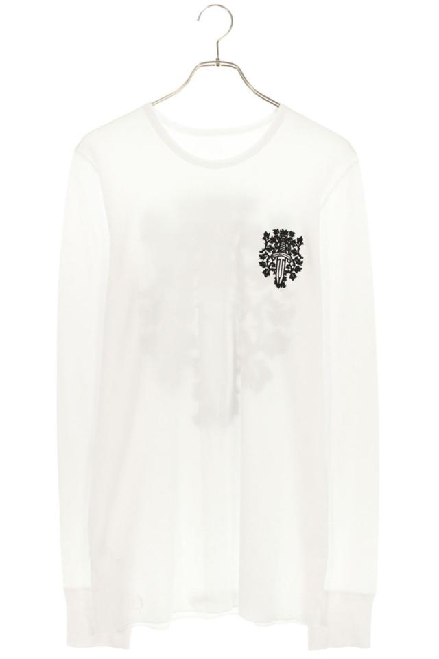 クロムハーツ サイズ:XL Thermal L S ヴァインダガープリントサーマル長袖カットソー 中古 SJ02 クロムハーツ サイズ:XL Thermal L S ヴァインダガープリントサーマル