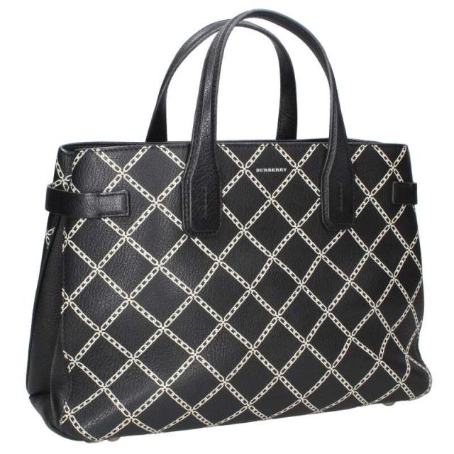 バーバリー   8006247 チェーンクロス柄ハンドバッグ 中古 BS99