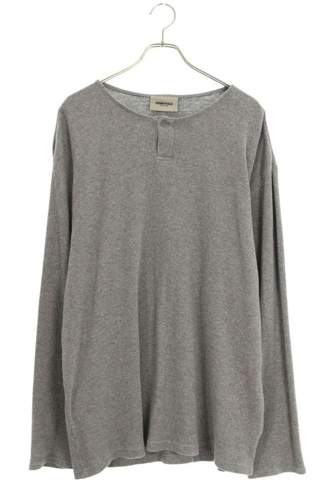 フォグ サイズ:L  ESSENTIALS ヘンリーネックサーマル長袖カットソー 中古 BS99