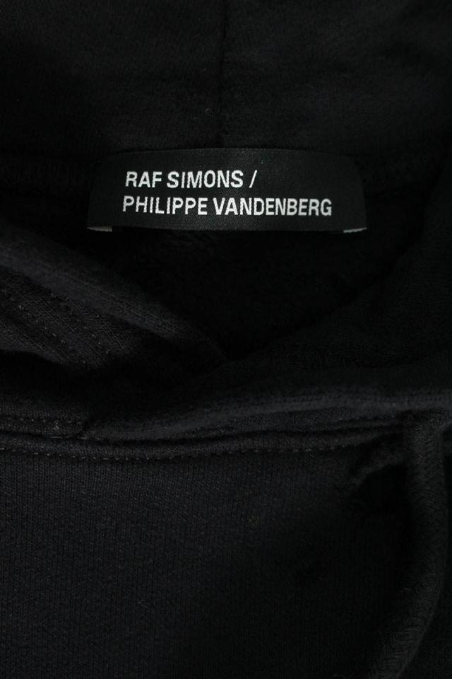 ラフシモンズ サイズ:S  23SS  231-184A バックワッペンプルーバーデストロイ加工パーカー 新古品 SB01 ラフシモンズ サイズ:S 23SS 231-184A バックワッペンプルーバー