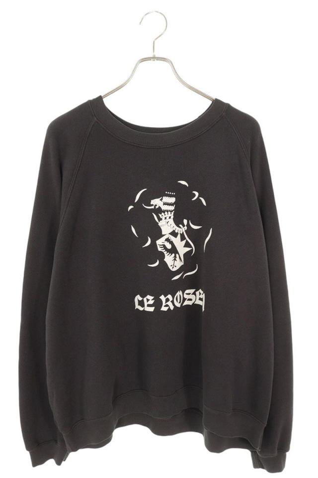 アンファンリッシュデプリメ サイズ:XL プリントクルーネックスウェット 新古品 SS13