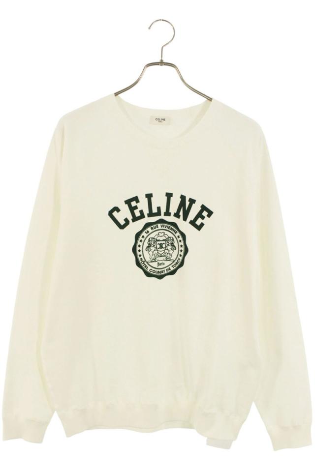 セリーヌ サイズ:M  25SS  RY07E670Q BLASONルーズスウェット 新古品 SB01