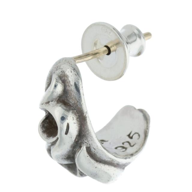 クロムハーツ CARVED TEARDROP カーブドティアドロップ シルバーピアス